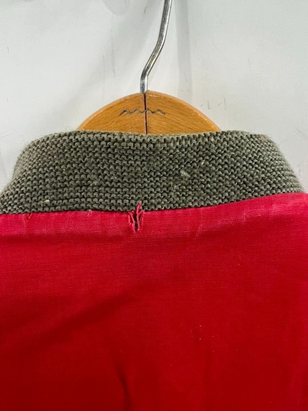 Vintage Pioneer Wear Reversible Quilted Hunting Vest Beige & Red Men’s M - Picture 13 of 15